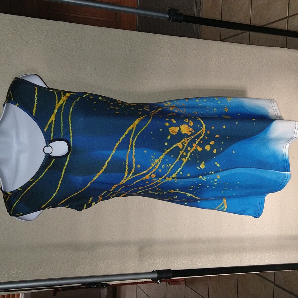 Galactic Blue Dress